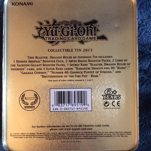 Yu-gi-oh!  Tin - Picture 2 of 2
